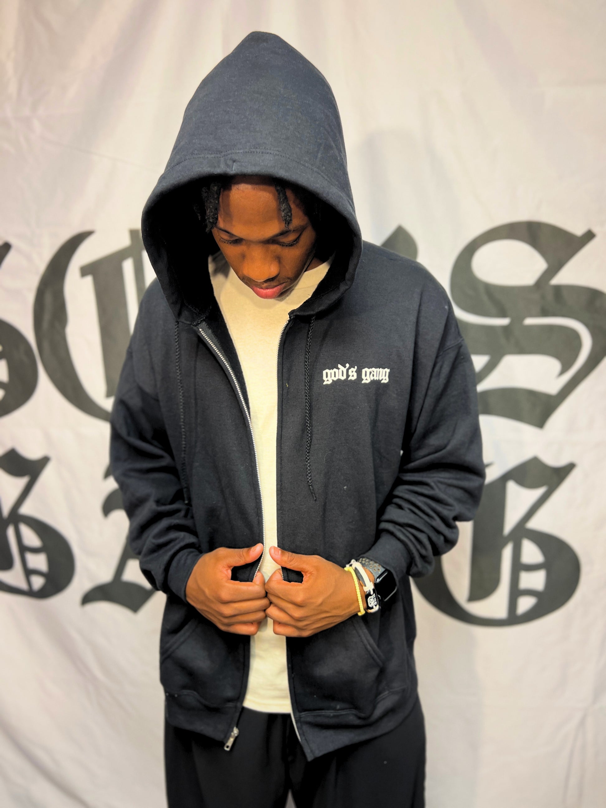 Pray 4 The Hood Zip-Up