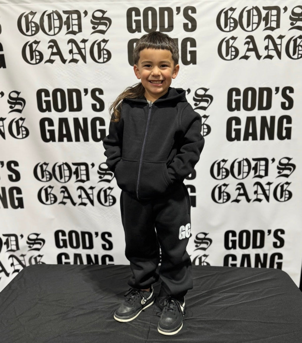 PRAY FOR THE HOOD KIDS SWEATSUITS